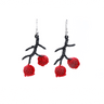 Pomegranate Drop Earrings