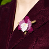 Orchid Brooch
