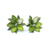 Two-Tone Persephone Stud Earrings