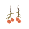 Pomegranate Drop Earrings